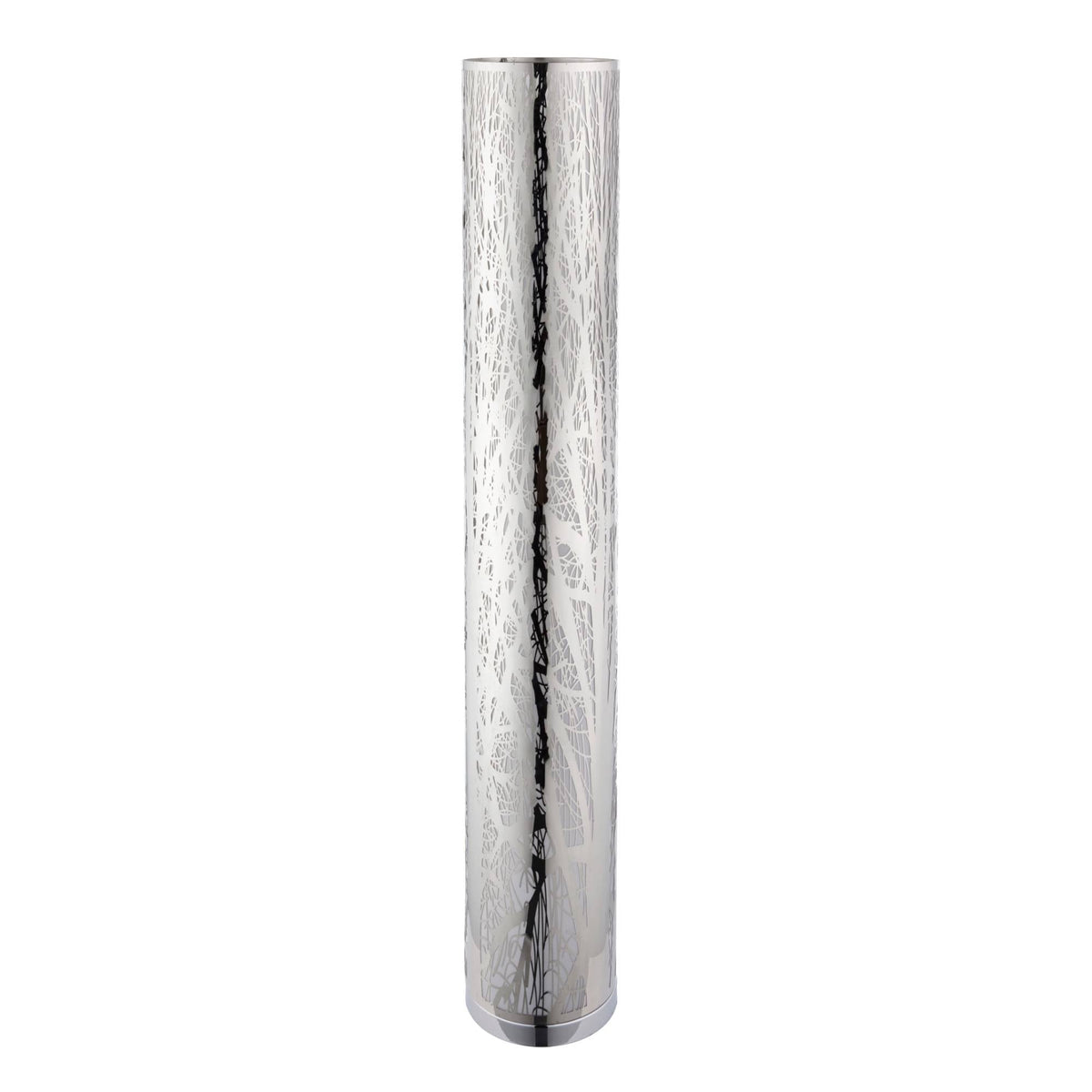 Pagazzi Mason 2 Light Floor Lamp Polished Chrome 111.5 cm