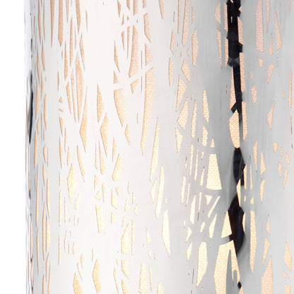 Pagazzi Mason 2 Light Floor Lamp Polished Chrome 111.5 cm