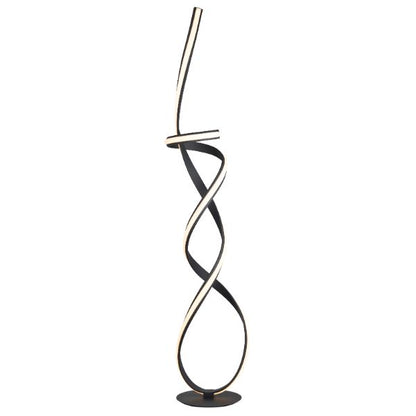 Pagazzi Fraser LED Floor Lamp Matt Black 150 cm