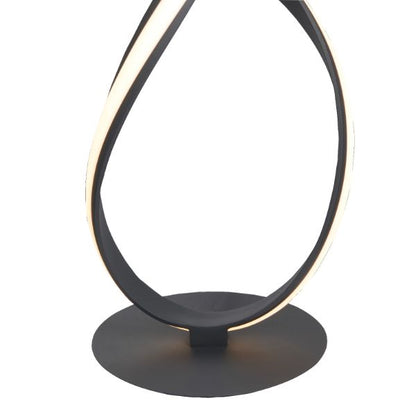 Pagazzi Fraser LED Floor Lamp Matt Black 150 cm