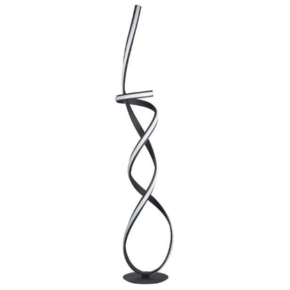 Pagazzi Fraser LED Floor Lamp Matt Black 150 cm