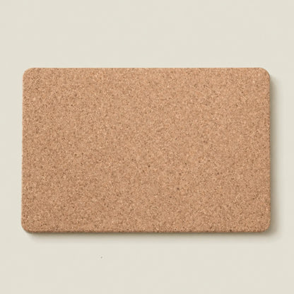 Premium Cork Placemats - Natural, Rectangular