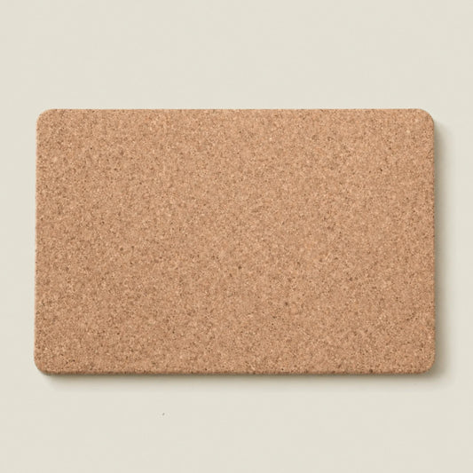 Premium Cork Placemats - Natural, Rectangular
