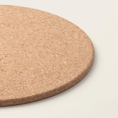 Premium Cork Placemats - Natural, Round