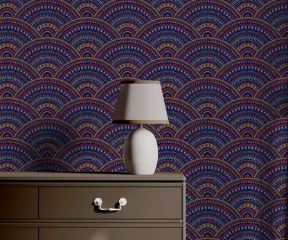 Bobbi Beck Ramiro Southwestern Scallop Wallpaper