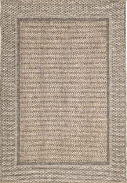 Summer Latte Border Rug – Indoor/Outdoor