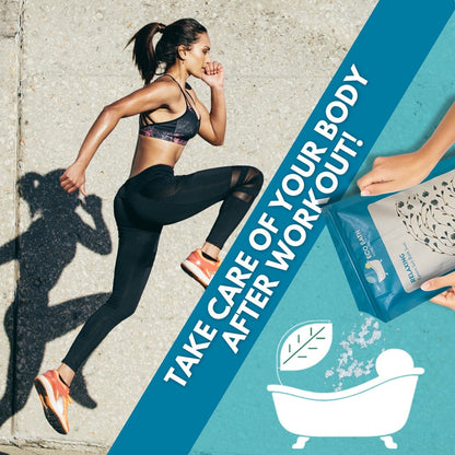 Eco Bath London Relaxing Epsom Salt Bath Soak - Pouch