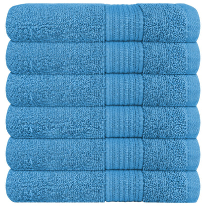Rhodes Towel Aqua 100% Cotton Hotel Quality Soft Super Absorbent Hand Bath Towels, Sheets & Face Cloths by OLIVIA ROCCO