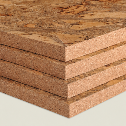 Cork Notice Board Wall Tiles - Twist Black, 600 x 300 x 15mm