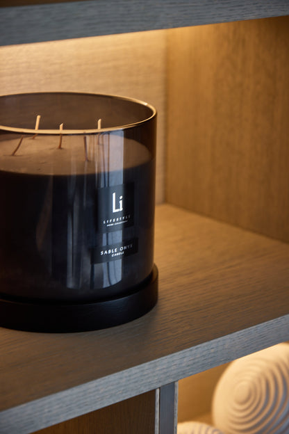 Lifestyle Home Collection Sable Onyx XXL Candle 5kg