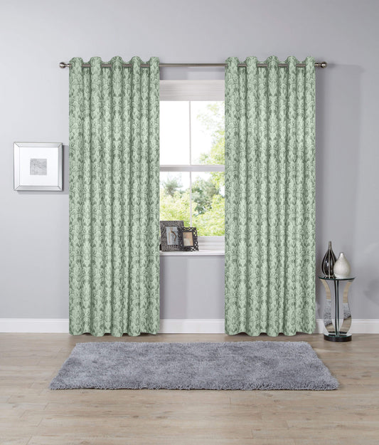 Olivia Rocco Savoy Hand Woven Jacquard Curtains