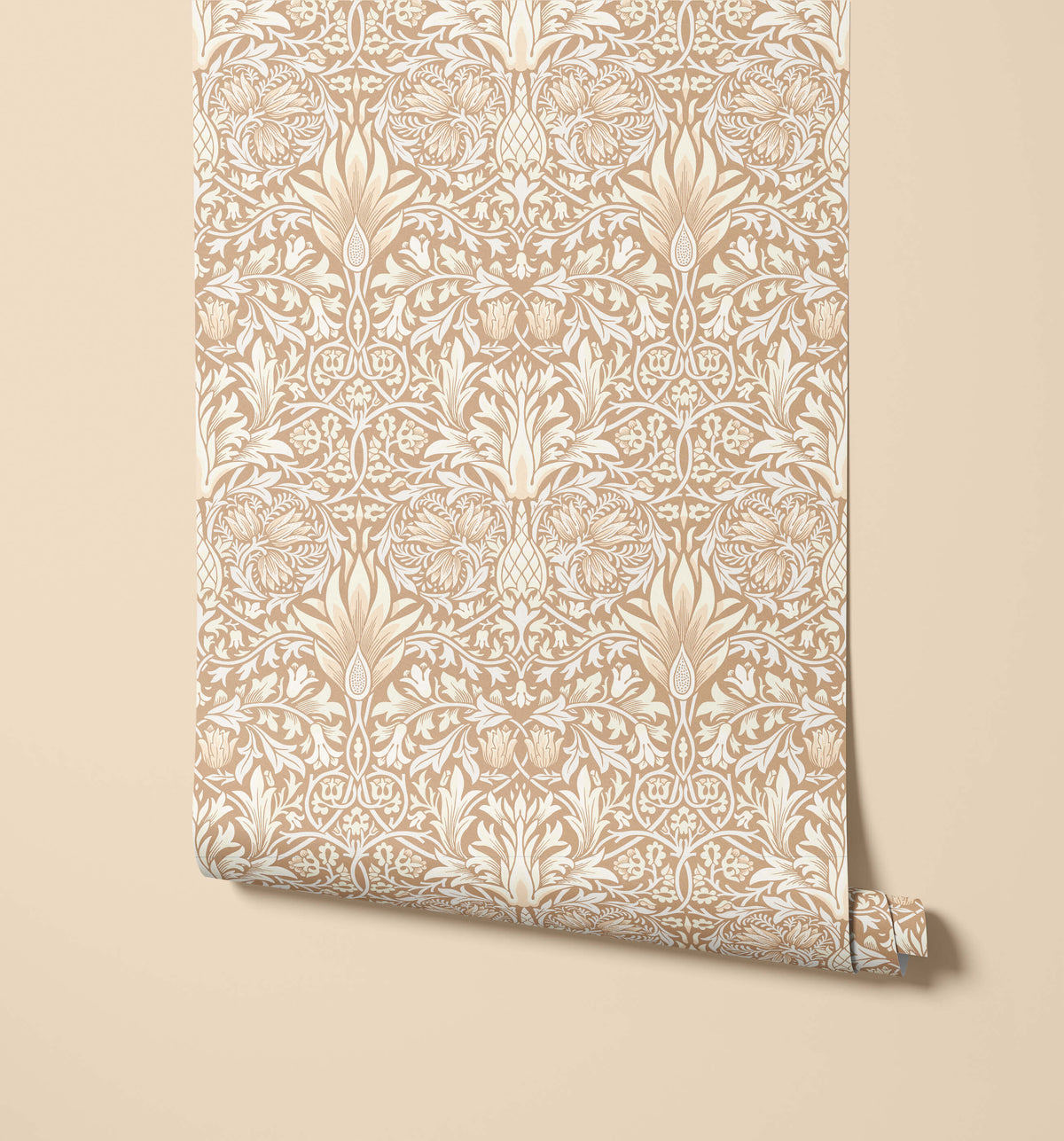 Bobbi Beck Snakeshead Arts and Crafts Floral Wallpaper