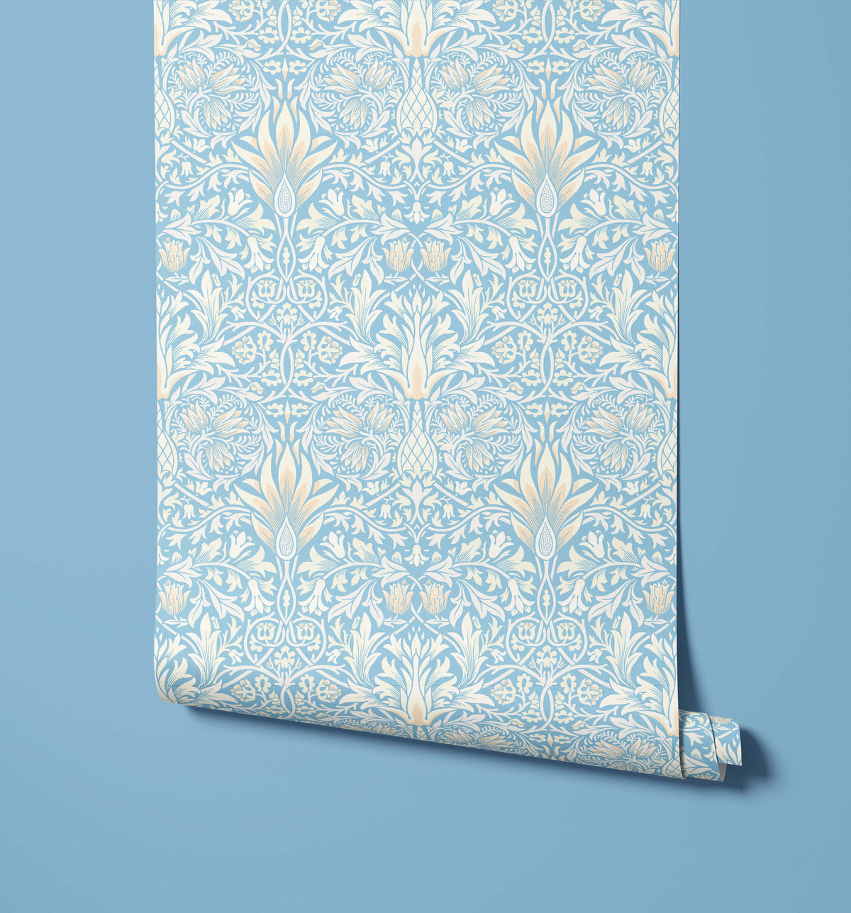 Bobbi Beck Snakeshead Arts and Crafts Floral Wallpaper