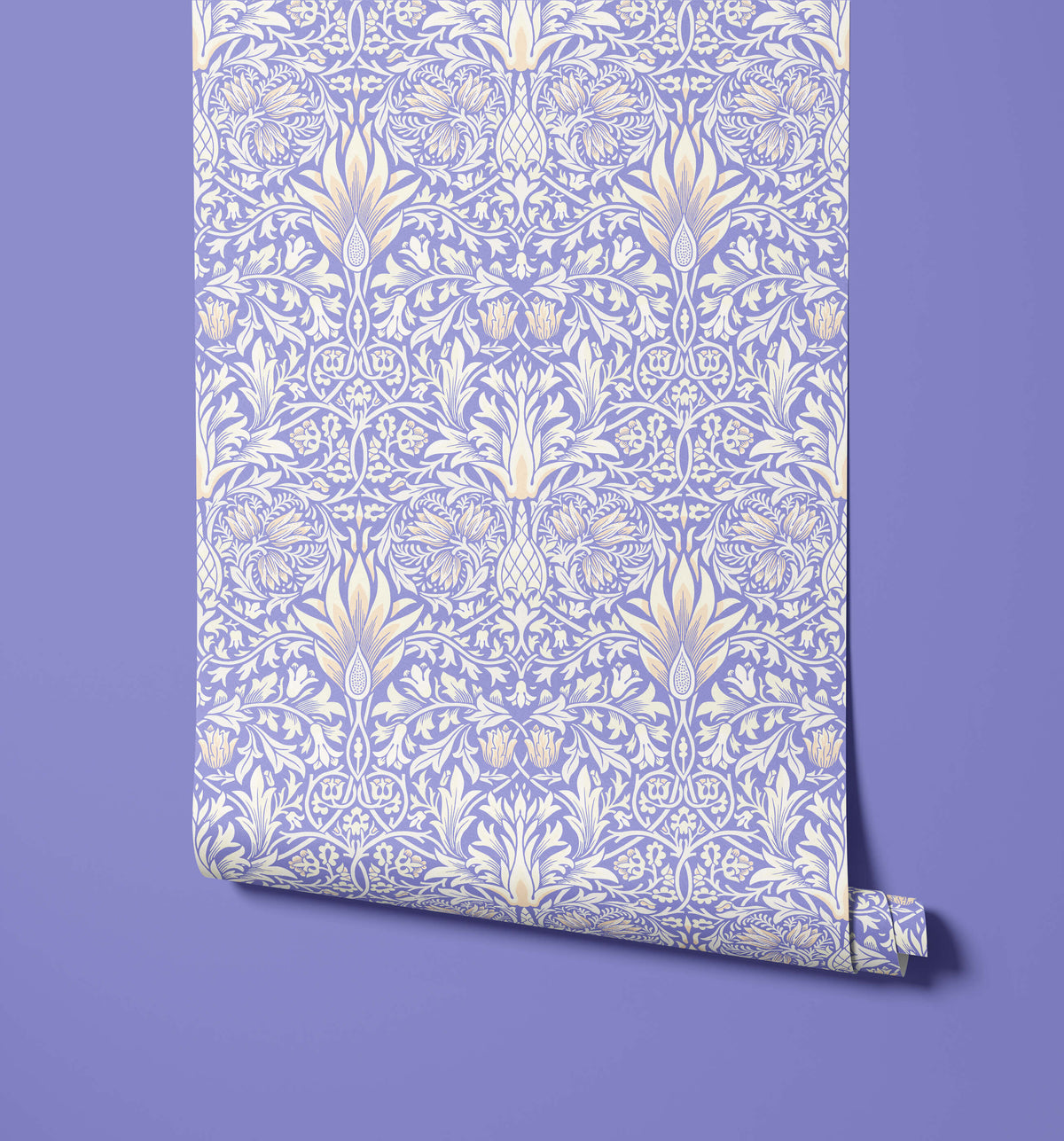 Bobbi Beck Snakeshead Arts and Crafts Floral Wallpaper