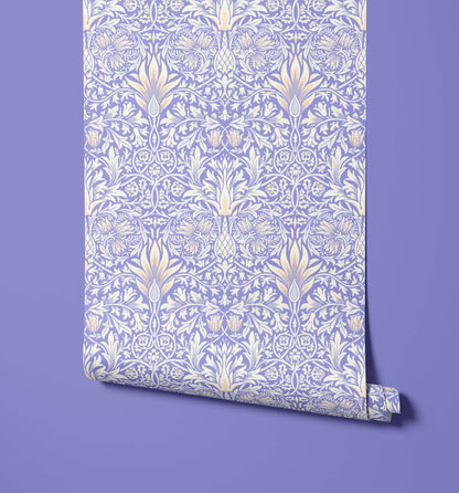 Bobbi Beck Snakeshead Arts and Crafts Floral Wallpaper
