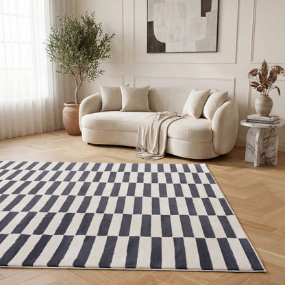 Loft Striped Blue Rug