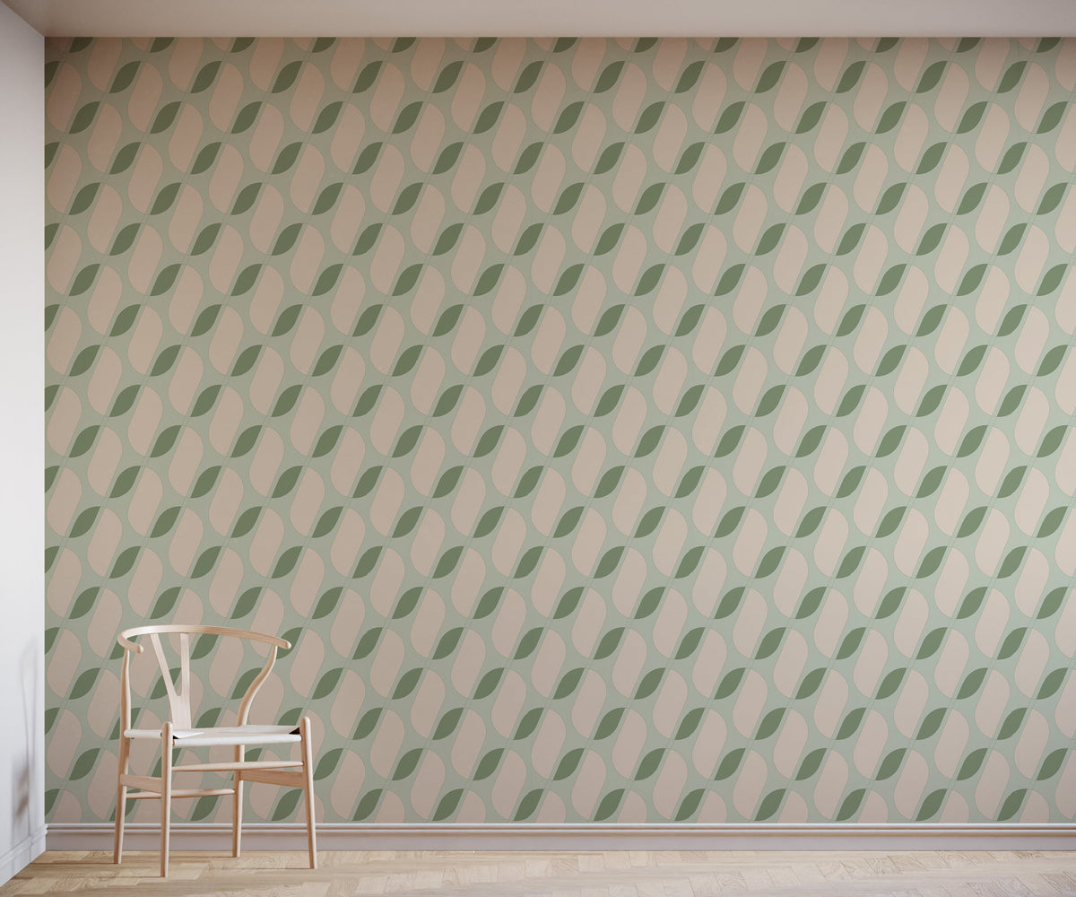 Bobbi Beck Tanner Abstract Squiggle Wallpaper