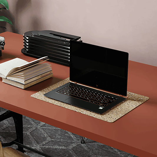 Terrazzo Cork Desk Pad | Anti-Slip Recycled Rubber Base | Made in Portugal