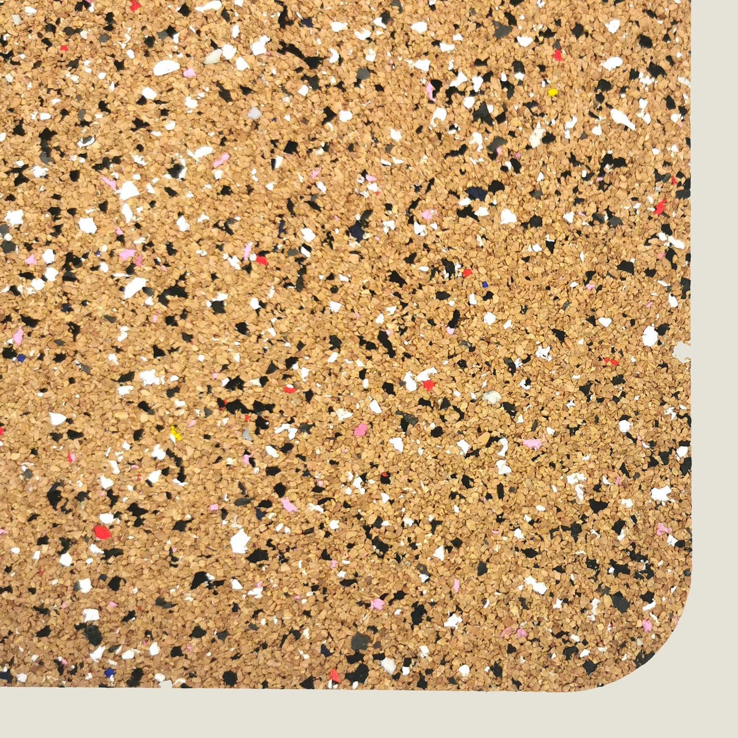 Terrazzo Cork Desk Pad | Anti-Slip Recycled Rubber Base | Made in Portugal