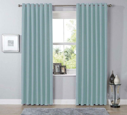 Thermal Blackout Room Darkening Curtains Energy Saving Light Blocking Panels in 12 Colours for Bedrooms and Living Rooms Multiple Sizes by OLIVIA ROCCO