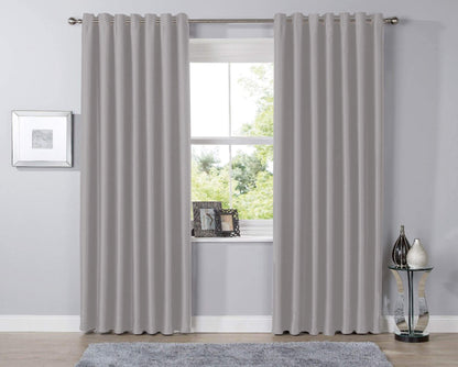 Thermal Blackout Room Darkening Curtains Energy Saving Light Blocking Panels in 12 Colours for Bedrooms and Living Rooms Multiple Sizes by OLIVIA ROCCO