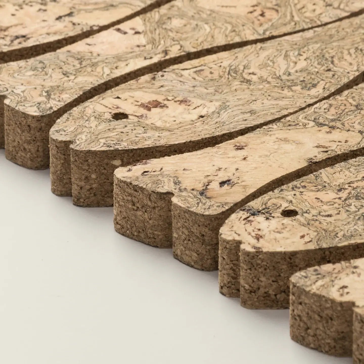 Twist Cork Fish Trivet | 5 or 7 Fish