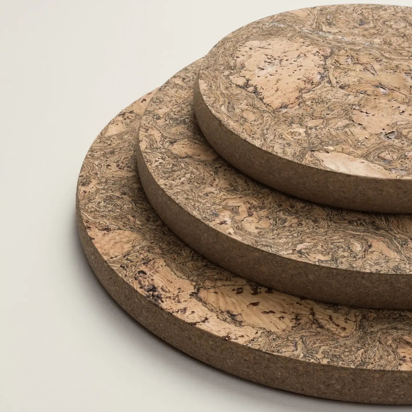 Round Twist Cork Hot Pot Stand | 20, 25 or 30cm