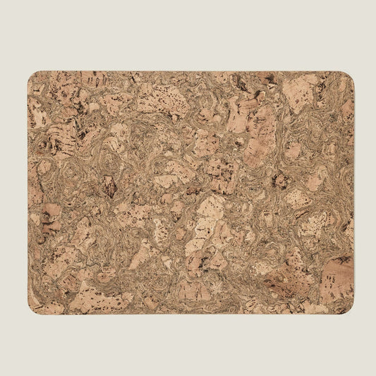 Large Twist Black Cork Notice Board | 60 x 45cm