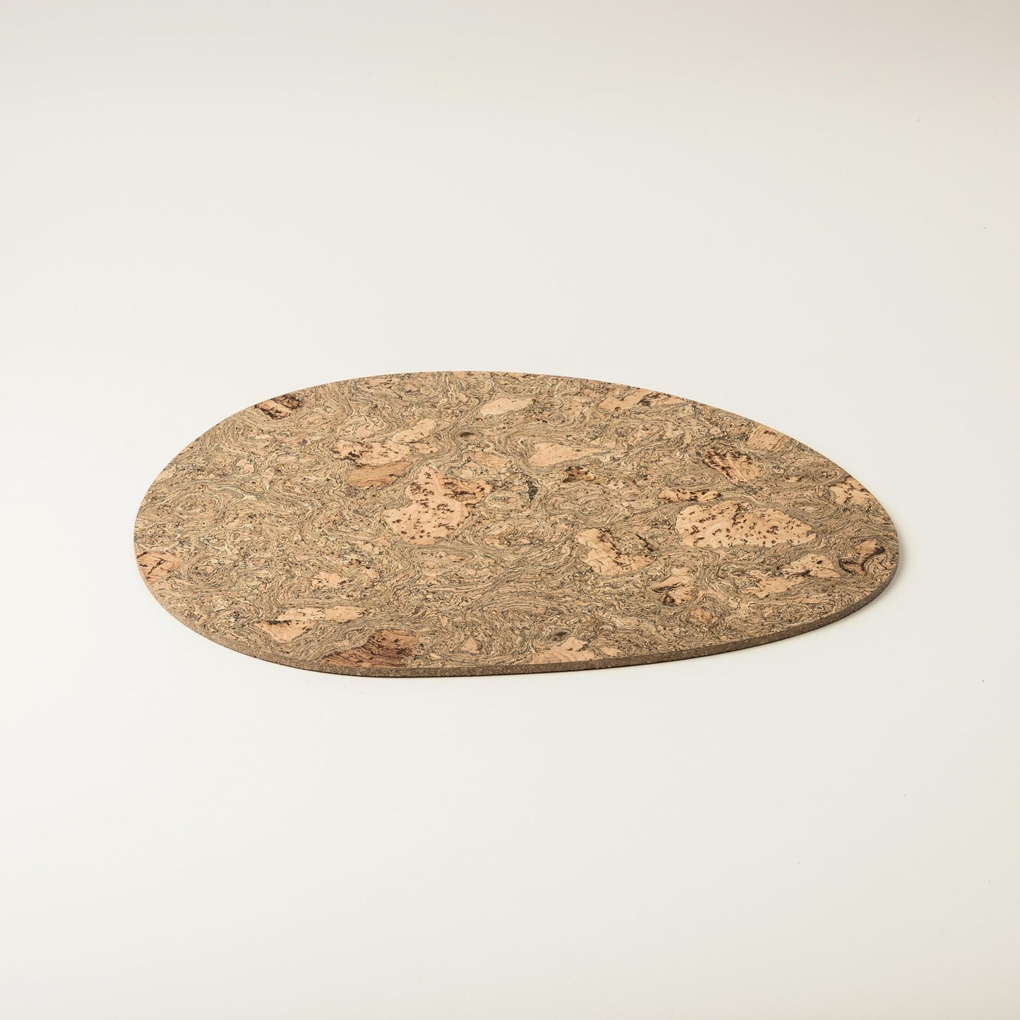 Black Twist Cork Placemats | Pebble Shape | Made in Portugal