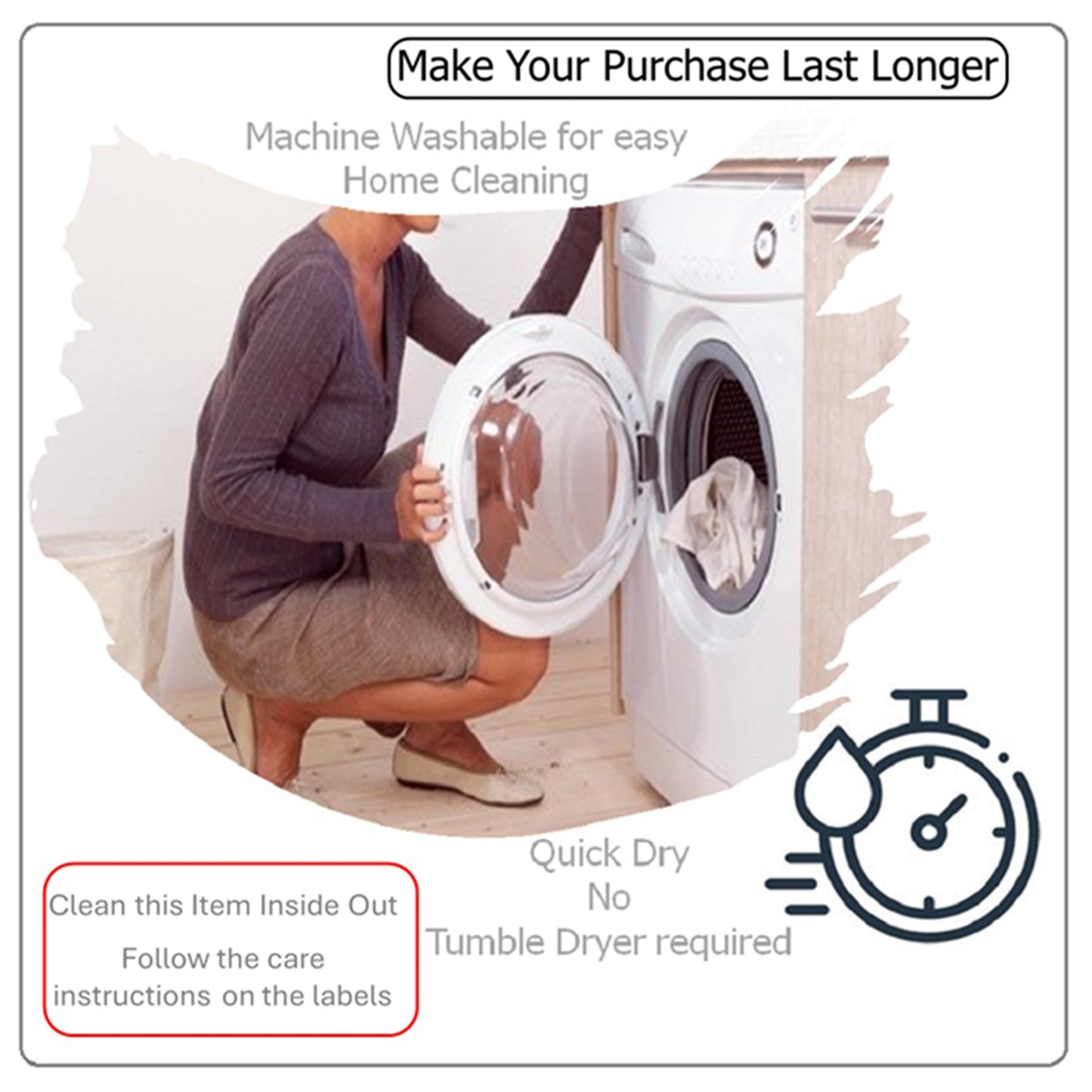 Waterproof Breathable California Multi Hollowfibre Filled Cushions 43x43cm for Outdoor Garden Bench Sofa or Indoor Use by OLIVIA ROCCO