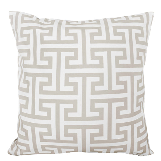 Waterproof Breathable Milano Natural Hollowfibre Filled Cushions 43x43cm for Outdoor Garden Bench Sofa or Indoor Use by OLIVIA ROCCO