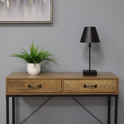 Pagazzi Lustre Rechargeable LED Table Lamp Black 45 cm