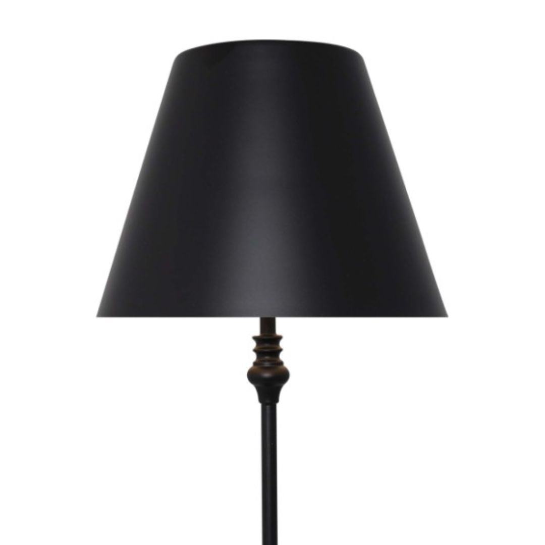 Pagazzi Lustre Rechargeable LED Table Lamp Black 45 cm