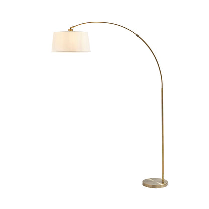 Pagazzi Jive Arc Floor Lamp Antique Brass 176 cm