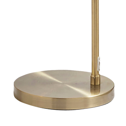 Pagazzi Jive Arc Floor Lamp Antique Brass 176 cm