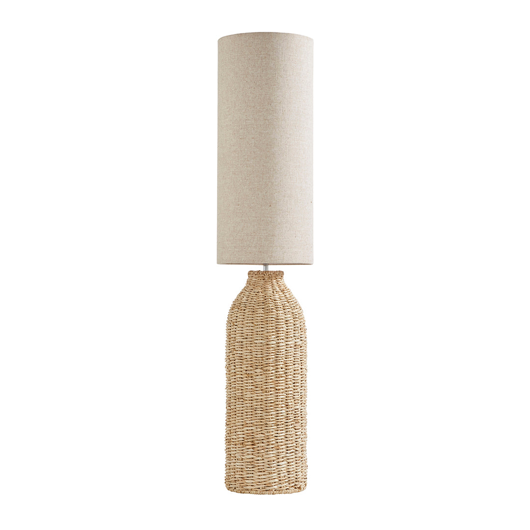 Pagazzi Joyce Woven Floor Lamp Natural Corn Fibre 130 cm