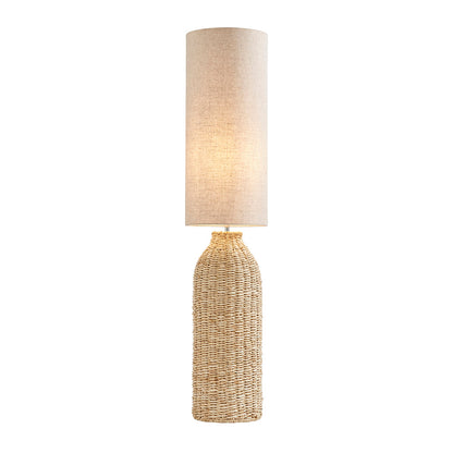 Pagazzi Joyce Woven Floor Lamp Natural Corn Fibre 130 cm