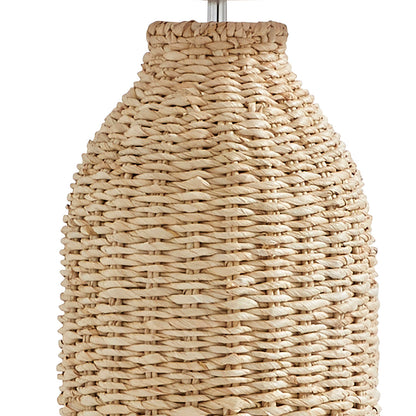 Pagazzi Joyce Woven Floor Lamp Natural Corn Fibre 130 cm