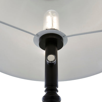Pagazzi Lustre Rechargeable LED Floor Lamp Black 155 cm