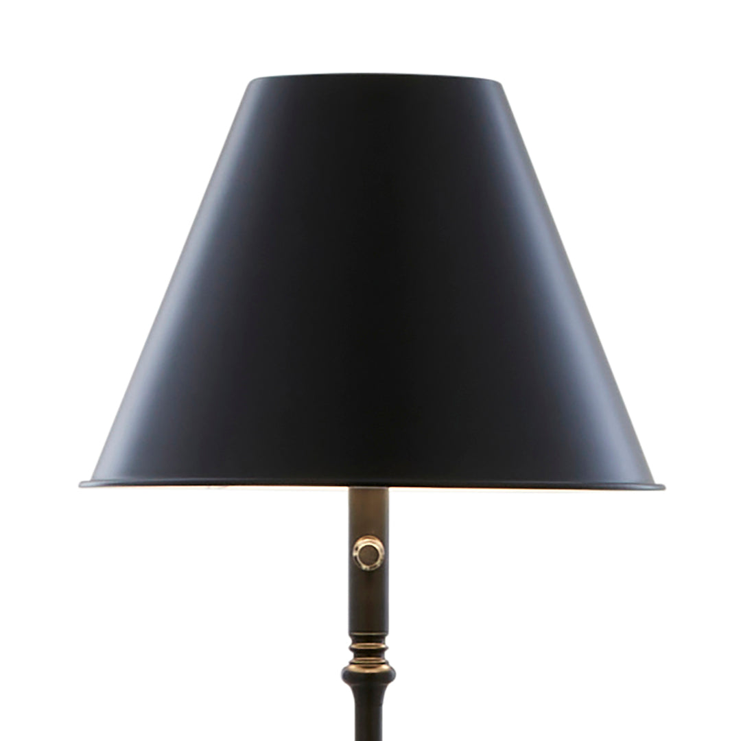Pagazzi Lustre Rechargeable LED Floor Lamp Black 155 cm