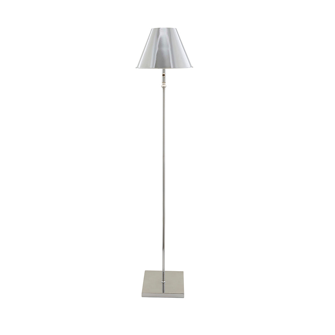 Pagazzi Lustre Rechargeable LED Floor Lamp Polished Chrome 155 cm