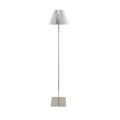 Pagazzi Lustre Rechargeable LED Floor Lamp Polished Chrome 155 cm