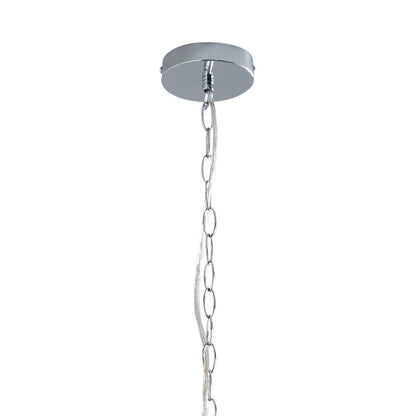 Pagazzi Vivienne 8 Light Chandelier Chrome & Clear 74 cm