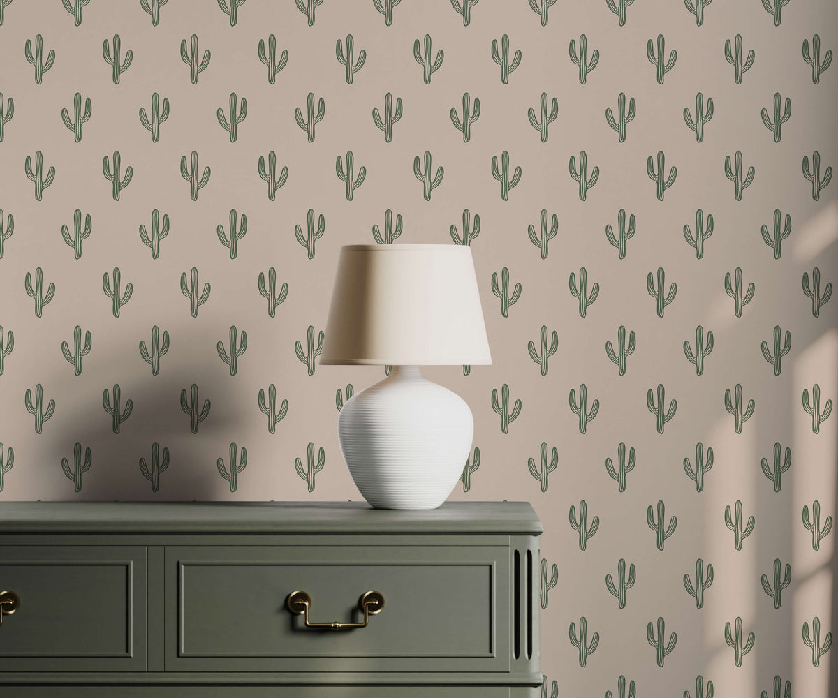 Bobbi Beck Yukon Cactus Wallpaper