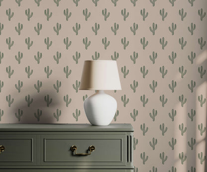 Bobbi Beck Yukon Cactus Wallpaper