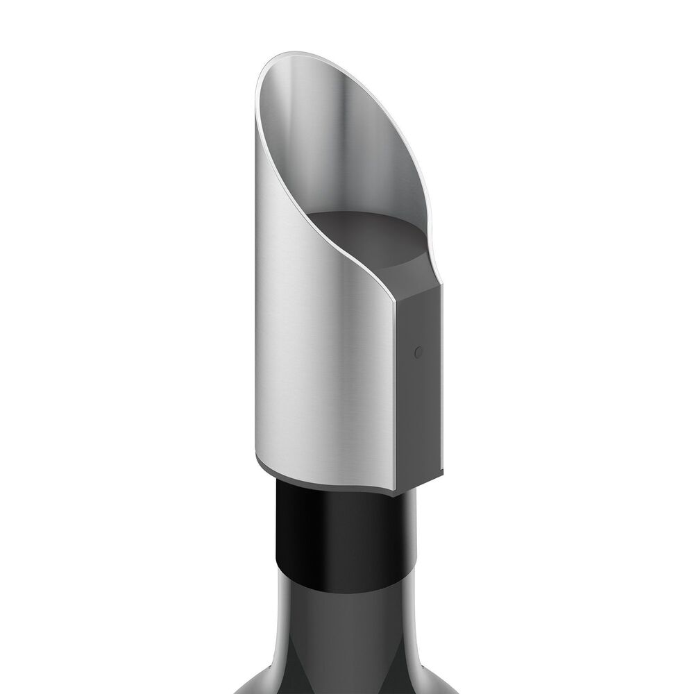 Zack Premiro Brushed Stainless Steel Red Wine Aerator 20307