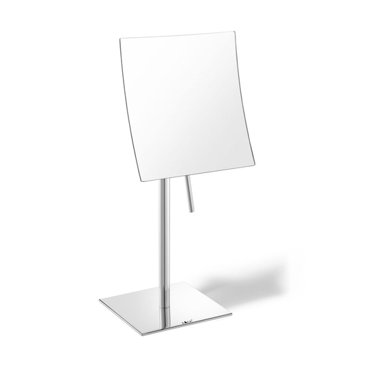 Zack Avio Square Mirror Polished Stainless Steel Cosmetic Mirror 40008